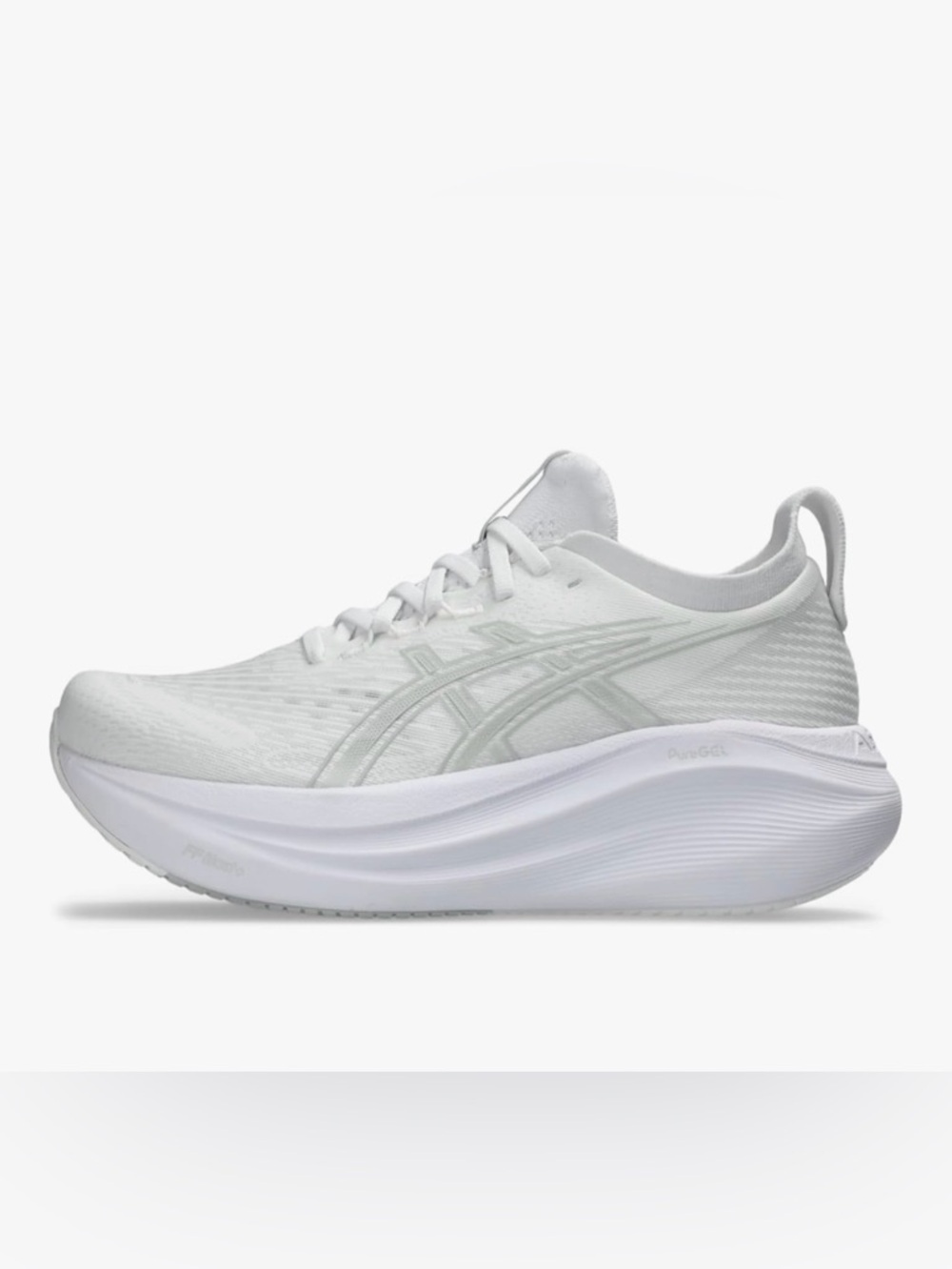 NIB ASICS Gel Nimbus 27 White Womens Size 9.5